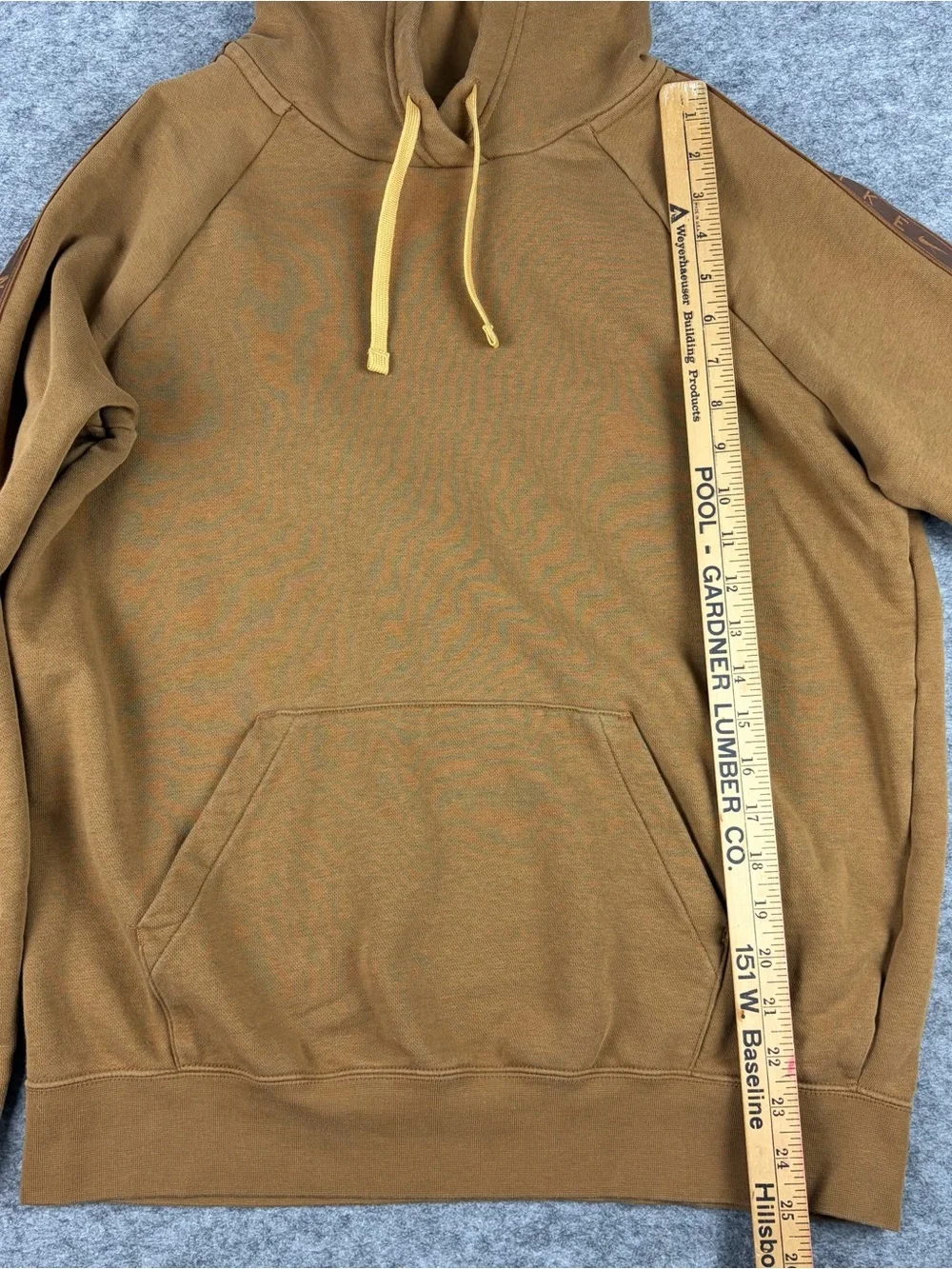 Nike Sportswear Essential Women's Fleece Hoodie Ale Brown/Cacao Wow Size Large
